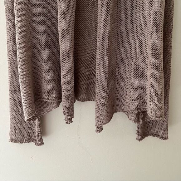 Wooden Ships Sweater Front Loose Knit Size Medium Beige Classic Capsule Neutral - Picture 5 of 7